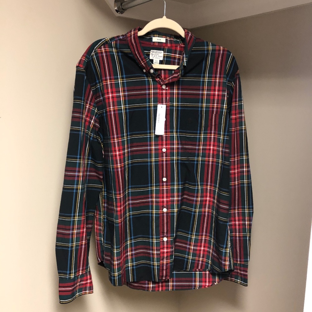 Mens J. Crew Stewart Shirt